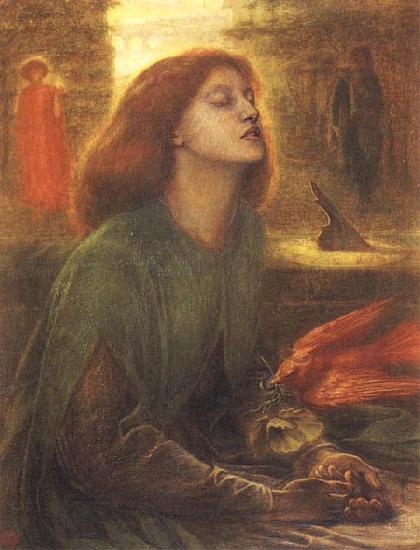 Dante Gabriel Rossetti Beata Beatrix oil painting image